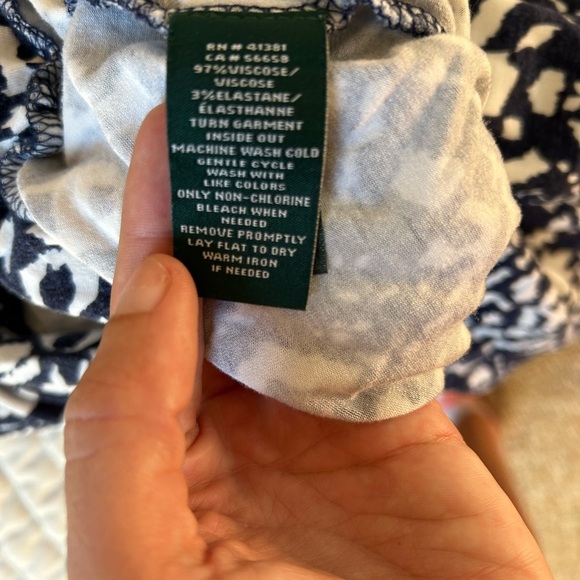 Women’s Lauren Ralph Lauren Wide Legged Pull on pants - Picture 4 of 5